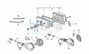 GT 1000 drawing Taillight