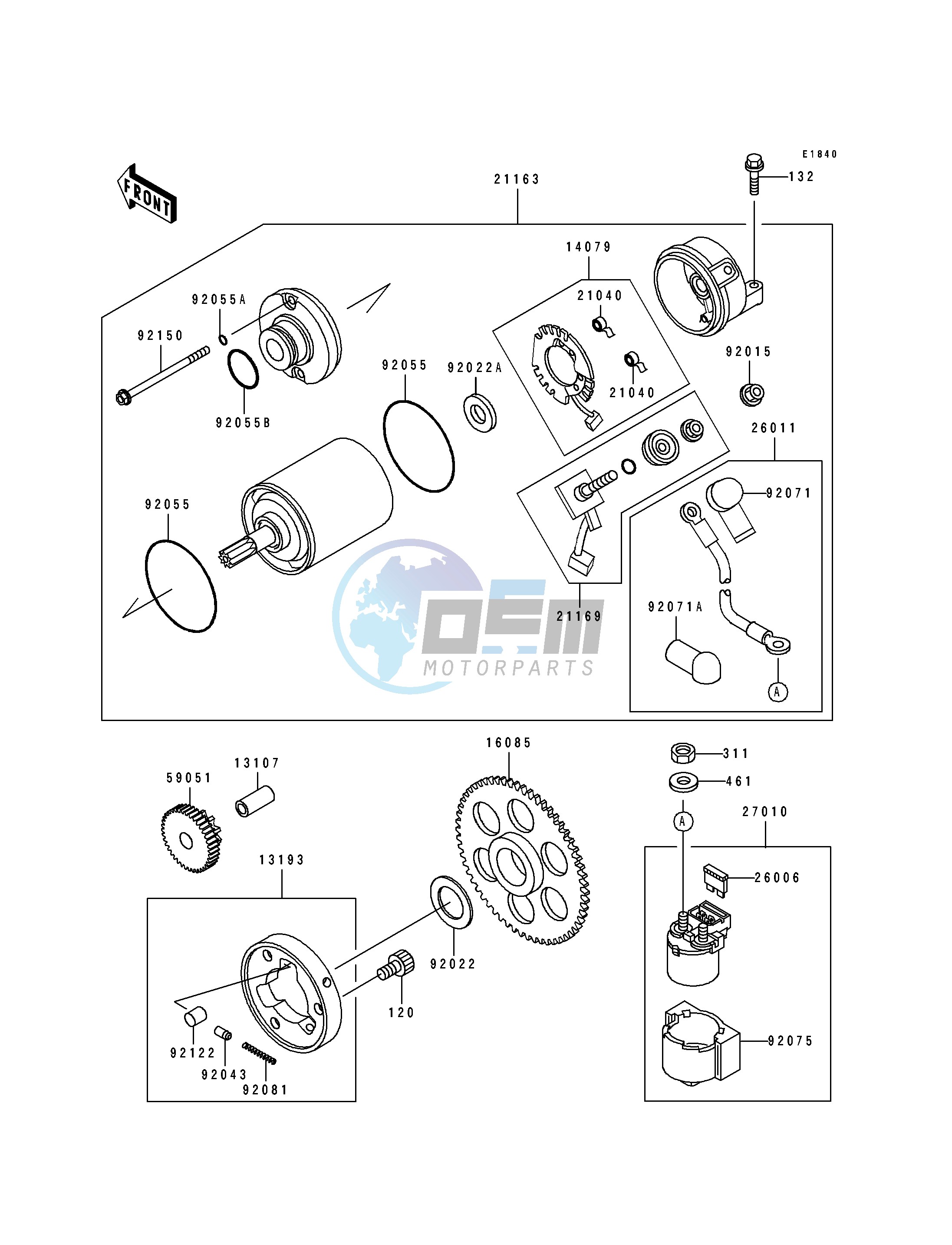 STARTER MOTOR