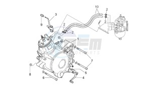 RX 50 racing 2003 drawing Engine