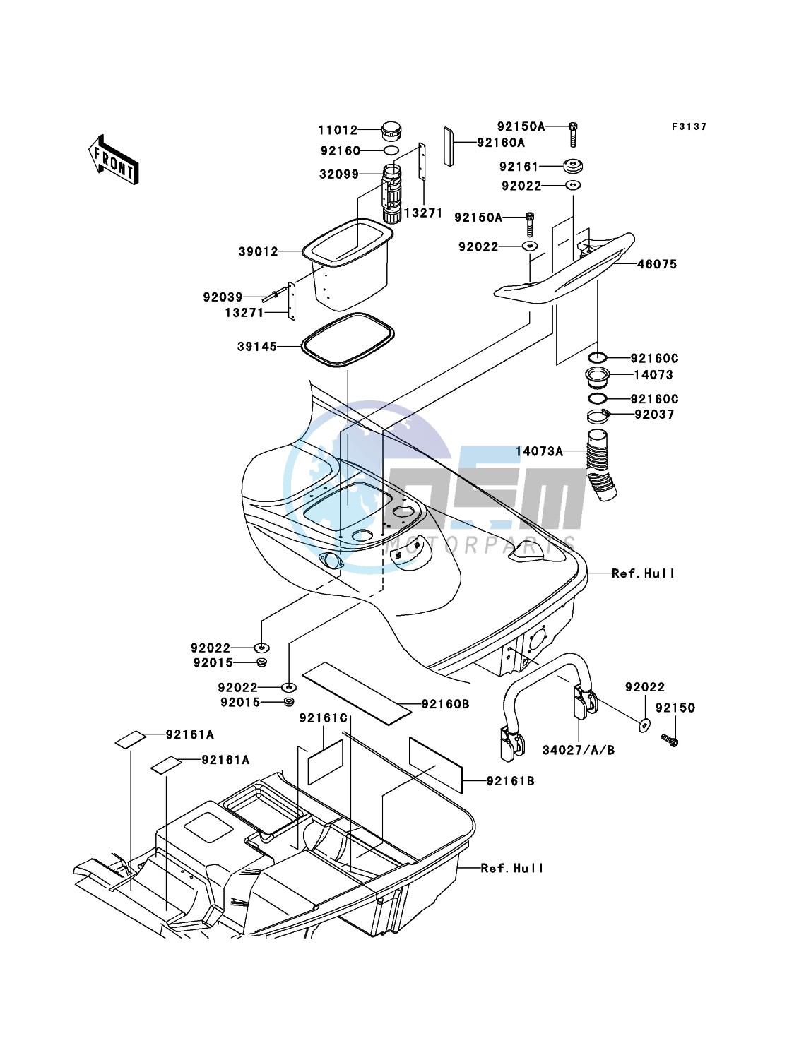 Hull Rear Fittings