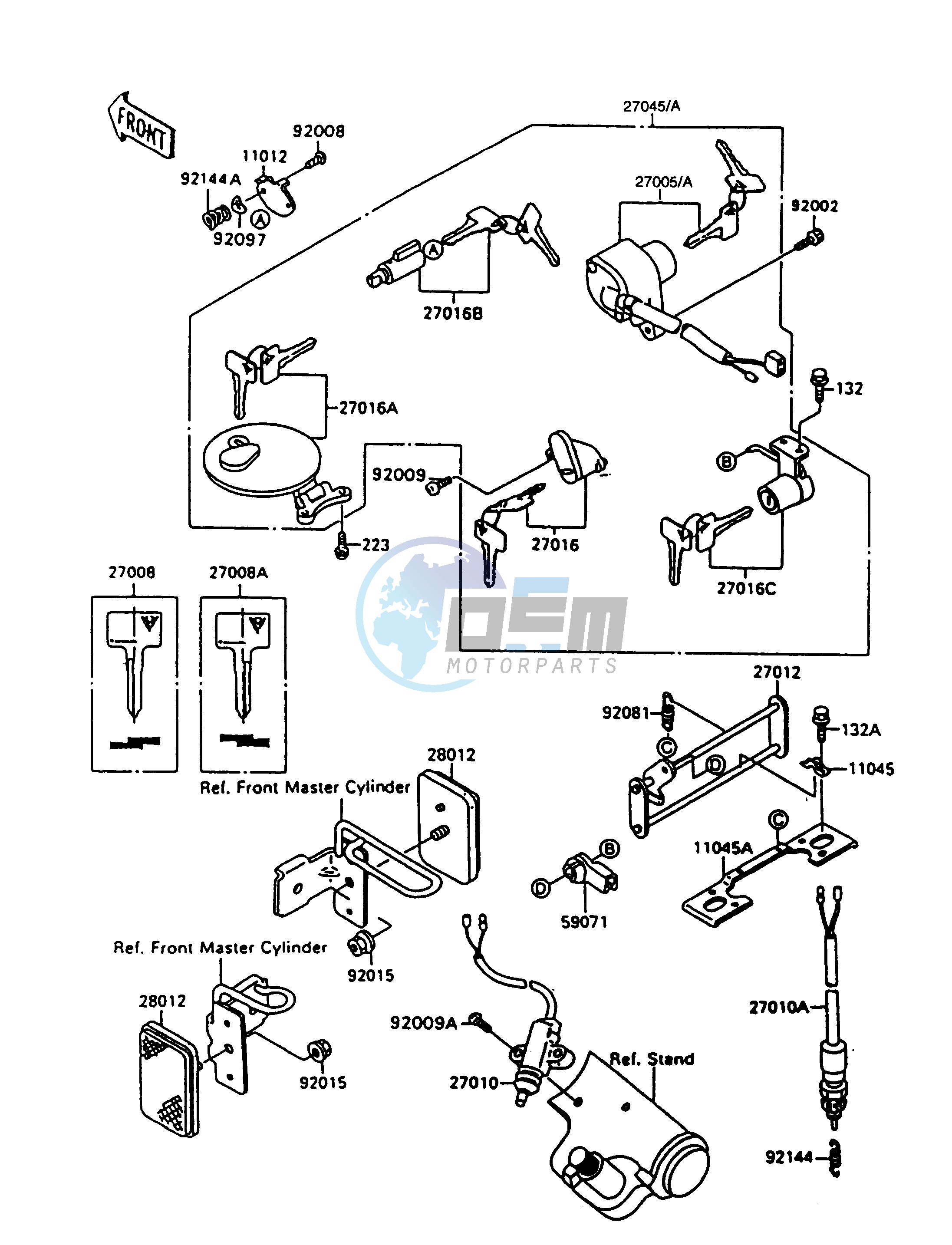 IGNITION SWITCH_LOCKS_REFLECTORS