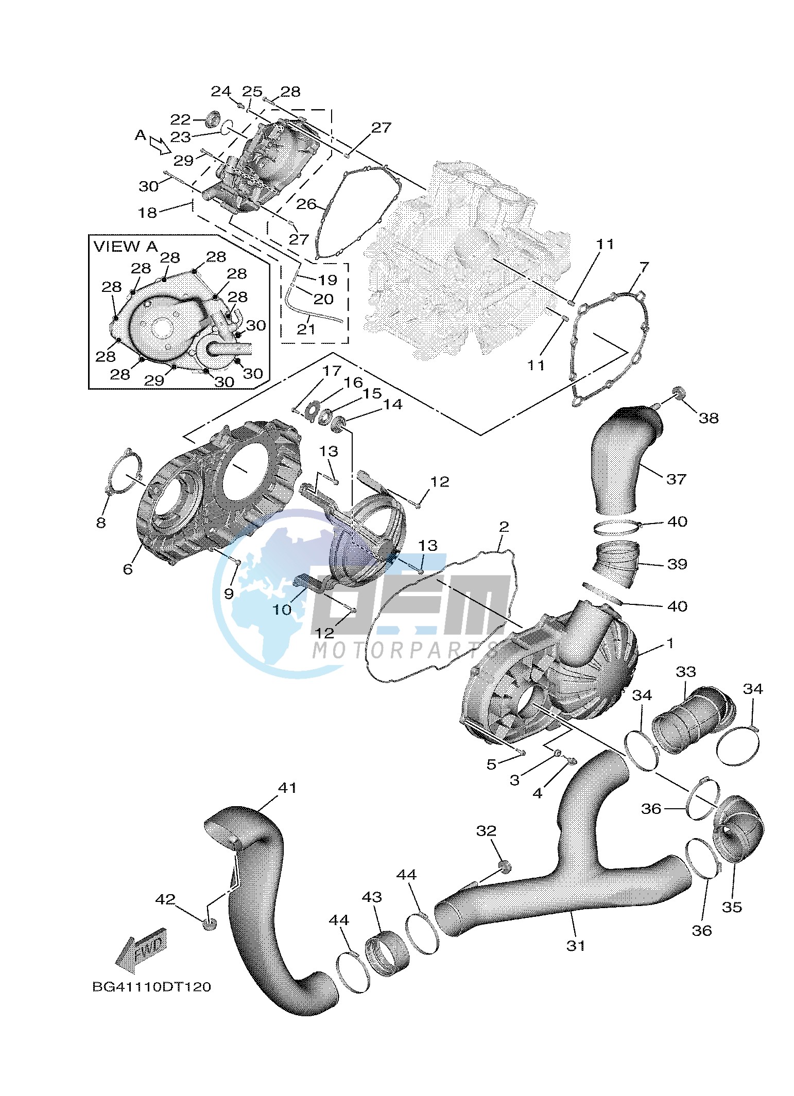 CRANKCASE COVER 1