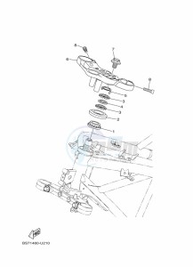 YZF320-A YZF-R3 (B7P1) drawing STEERING