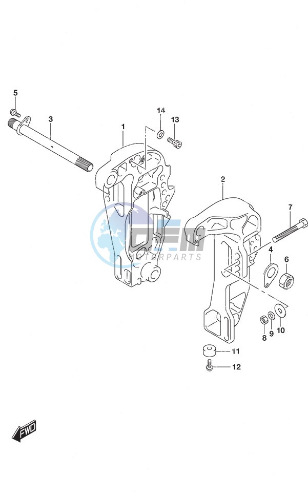 Clamp Bracket High Thrust