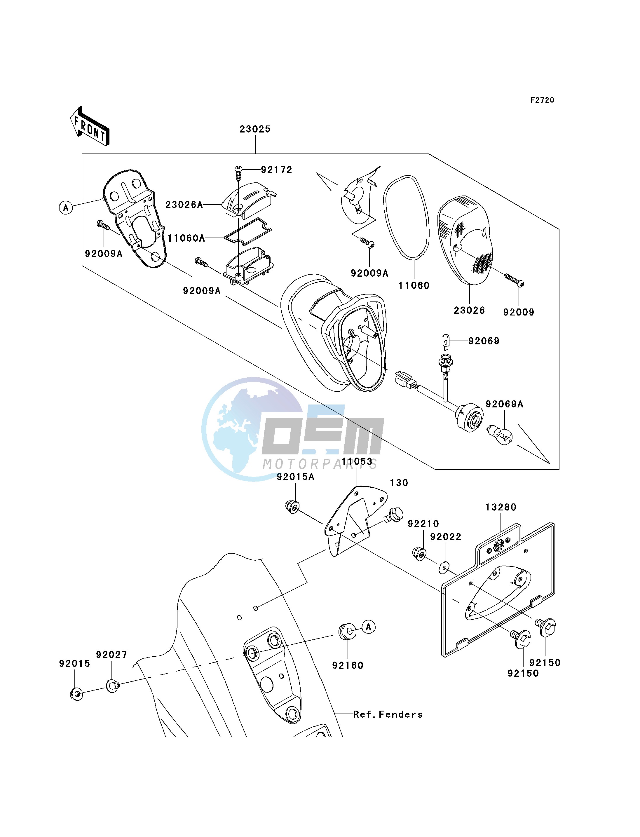 TAILLIGHT-- S- -