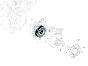 MEDLEY 125 4T IE ABS E3, E4 (APAC) drawing Flywheel magneto