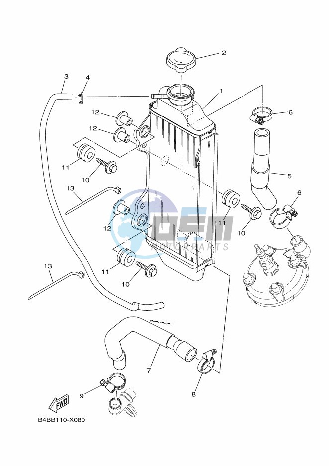 RADIATOR & HOSE