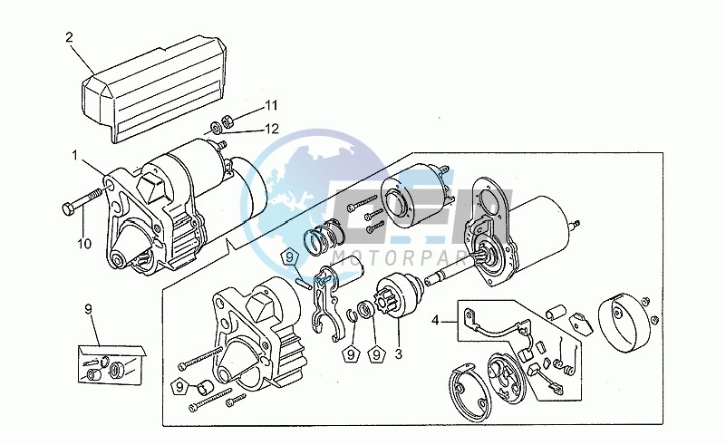 Valeo starter motor