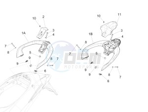 Liberty 100 4T (Vietnam) Vietnam drawing Rear luggage rack