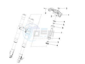 RS 125 Replica E4 ABS (APAC) drawing Steering