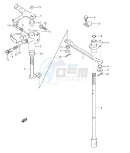 DF 115 drawing Clutch Shaft (S/N 681518 & Newer)