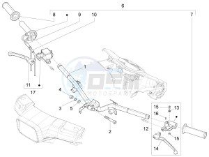 S 125 4T 3V ie drawing Handlebars - Master cil