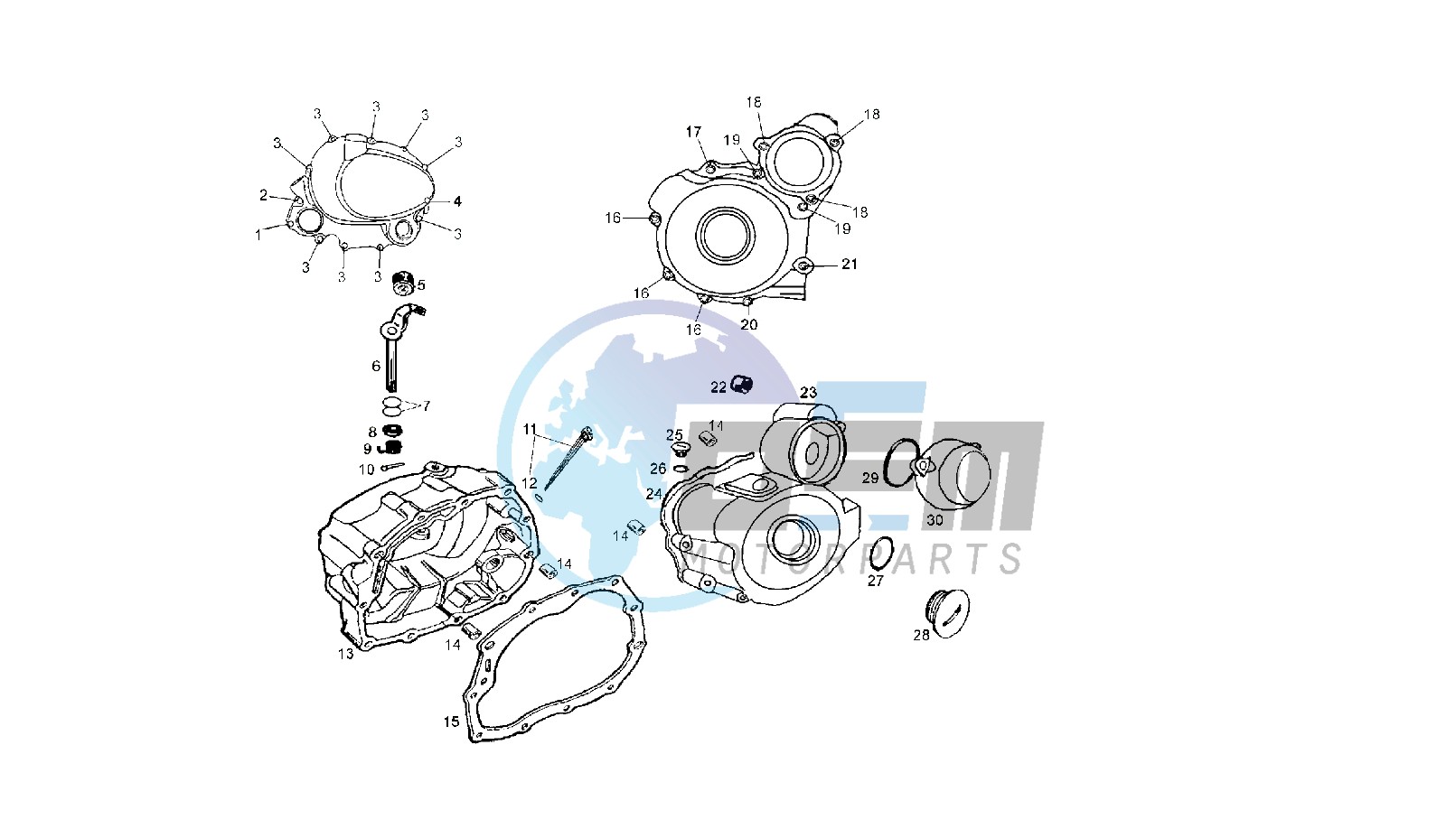 CRANKCASE COVER