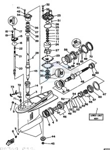 L150CETO drawing PROPELLER-HOUSING-AND-TRANSMISSION-1