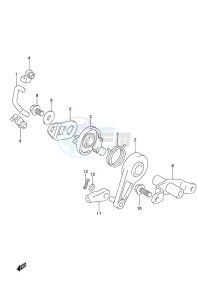 DF 9.9B drawing Throttle Control Remote Control