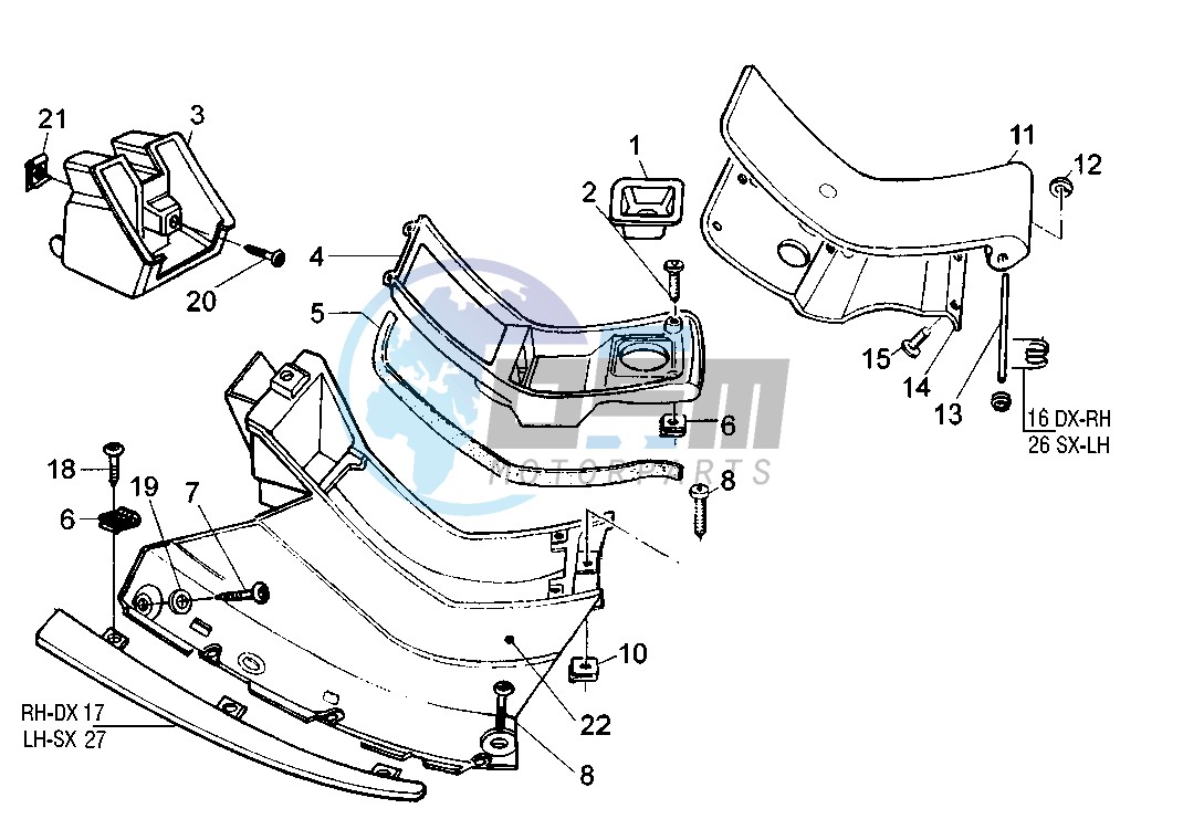 Footboard - Tank doors