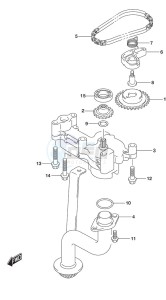 DF 250 drawing Oil Pump