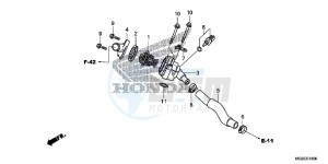 NC700DC Integra E drawing THERMOSTAT