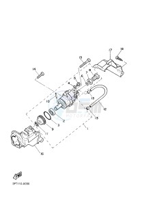 PW50 (2SAE) drawing OIL PUMP