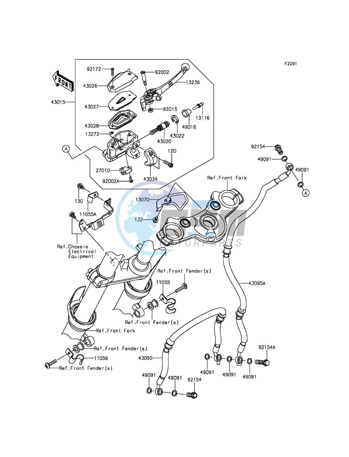 Front Master Cylinder