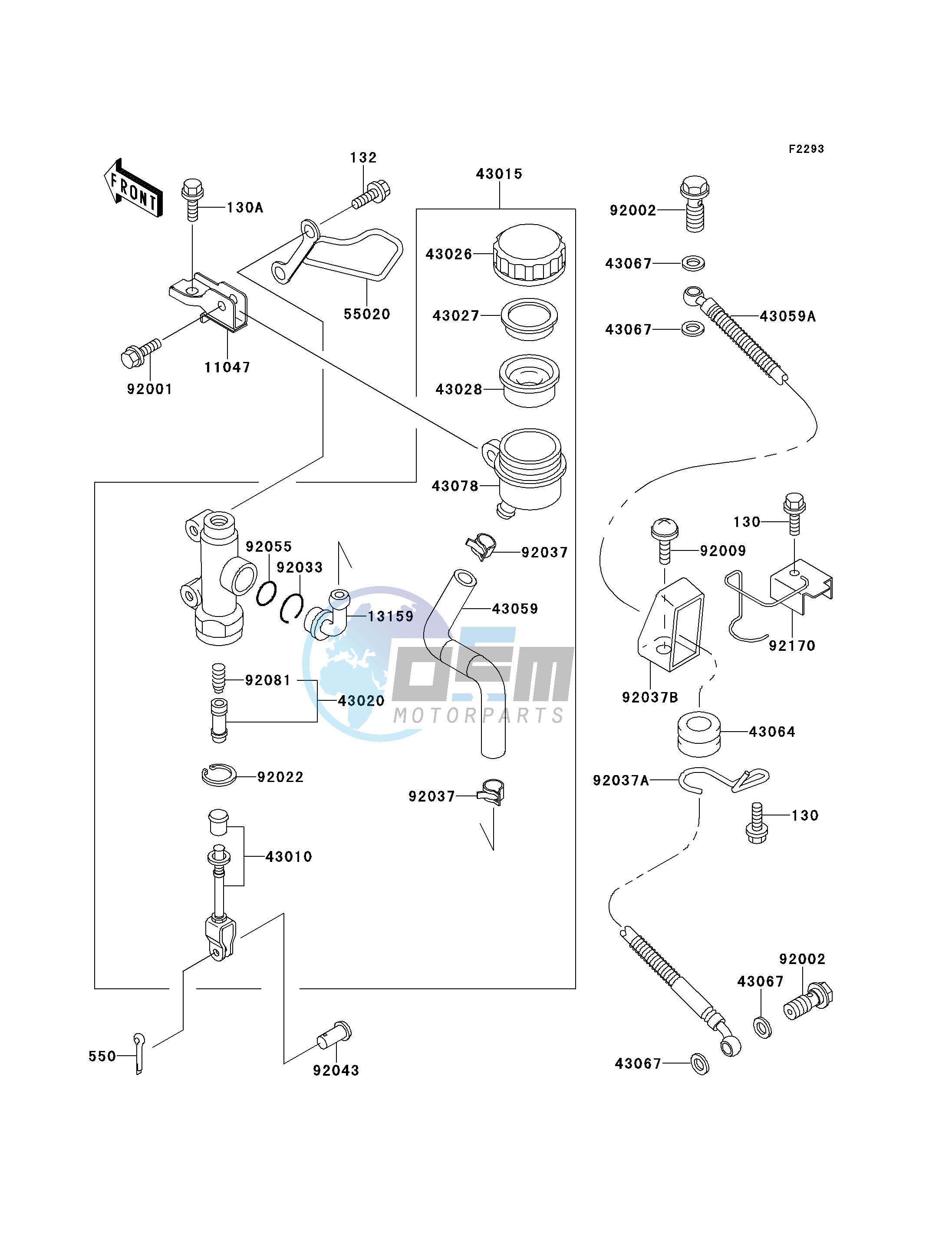 REAR MASTER CYLINDER