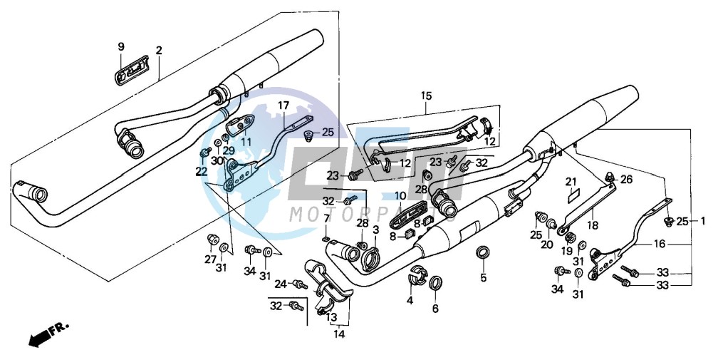 EXHAUST MUFFLER