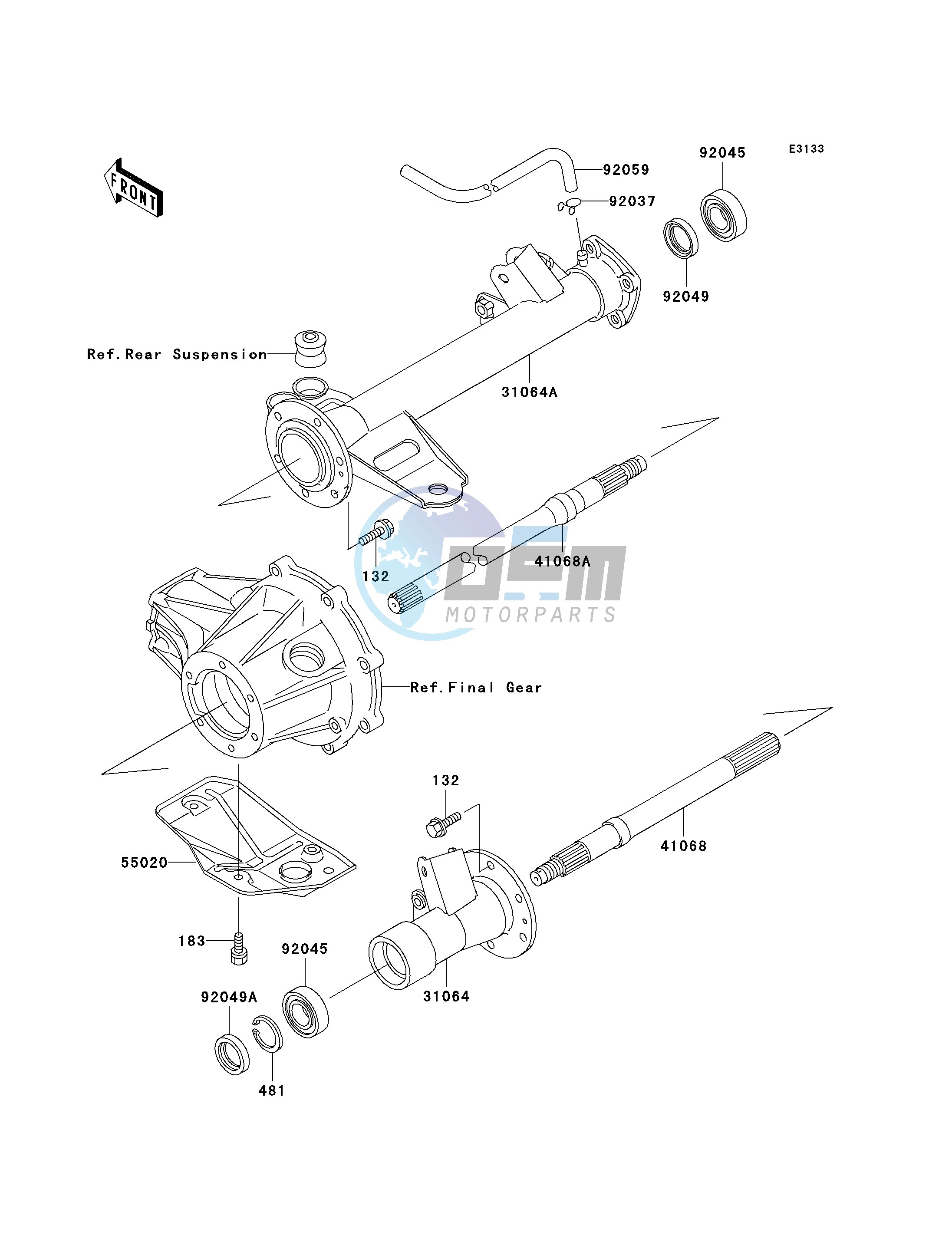 REAR AXLE