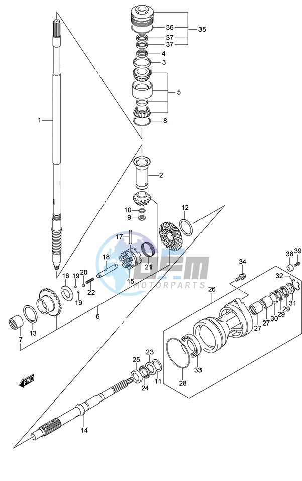 Transmission (DF 250S)