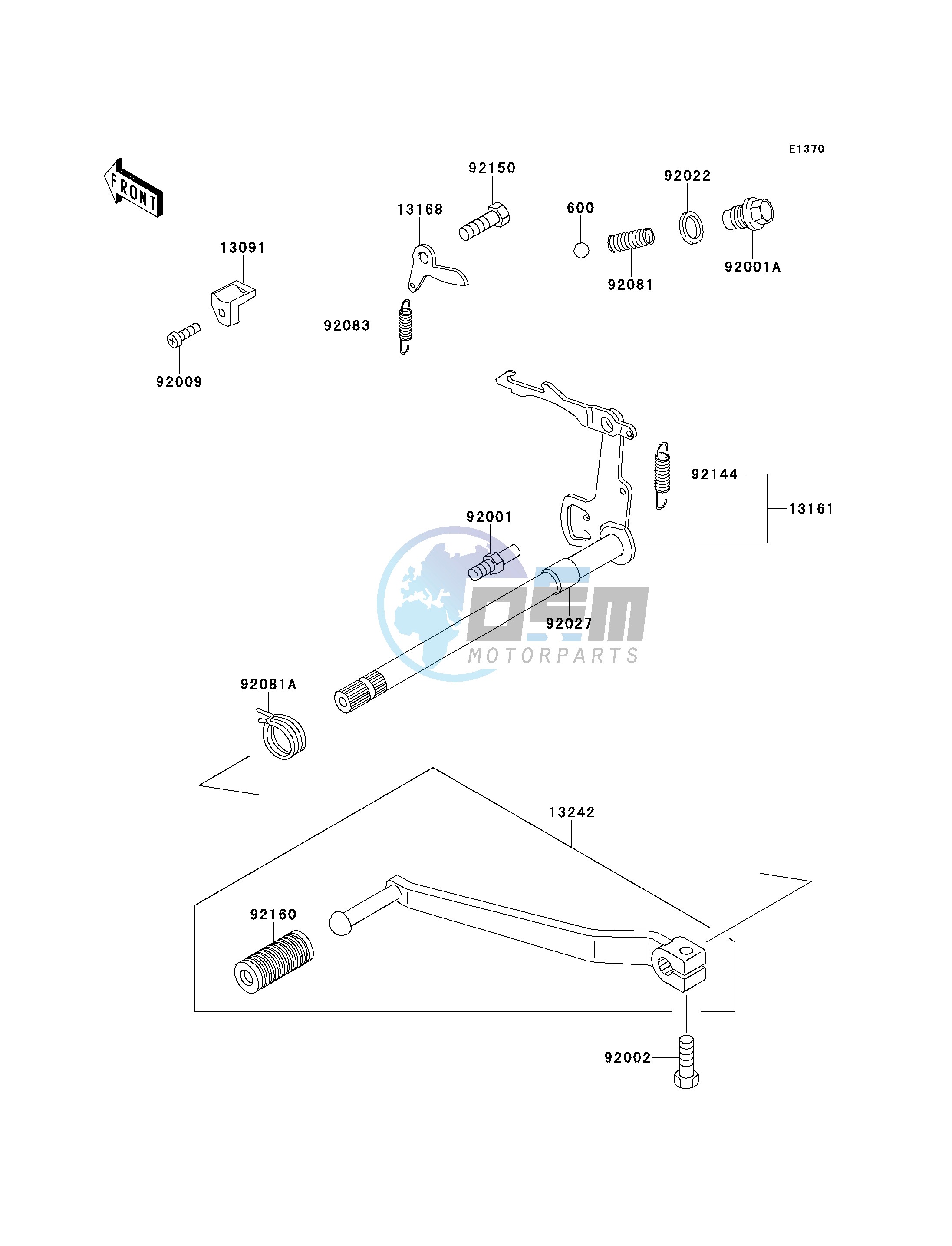 GEAR CHANGE MECHANISM