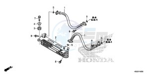 TRX250TMH Europe Direct - (ED) drawing OIL COOLER