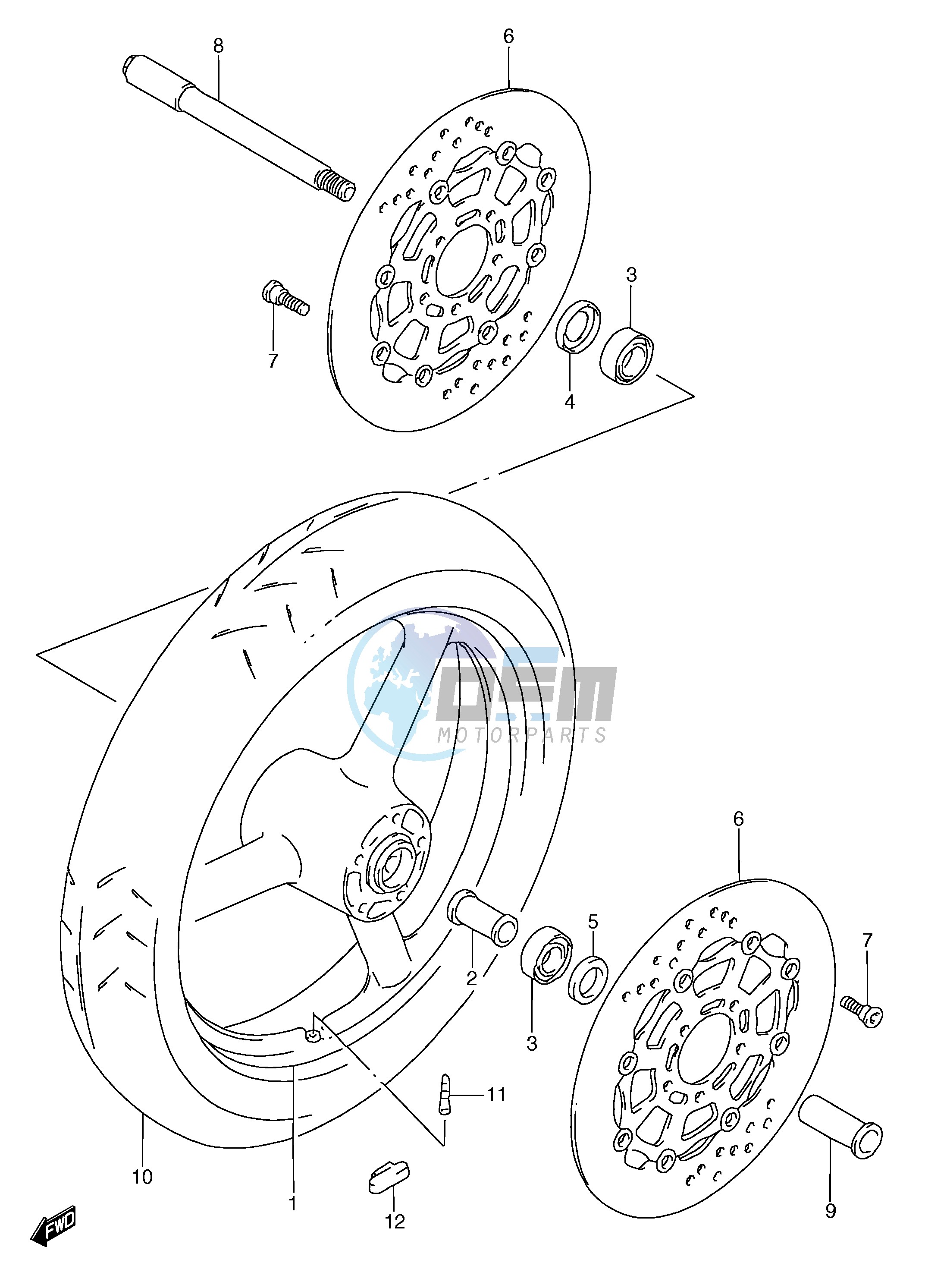 FRONT WHEEL