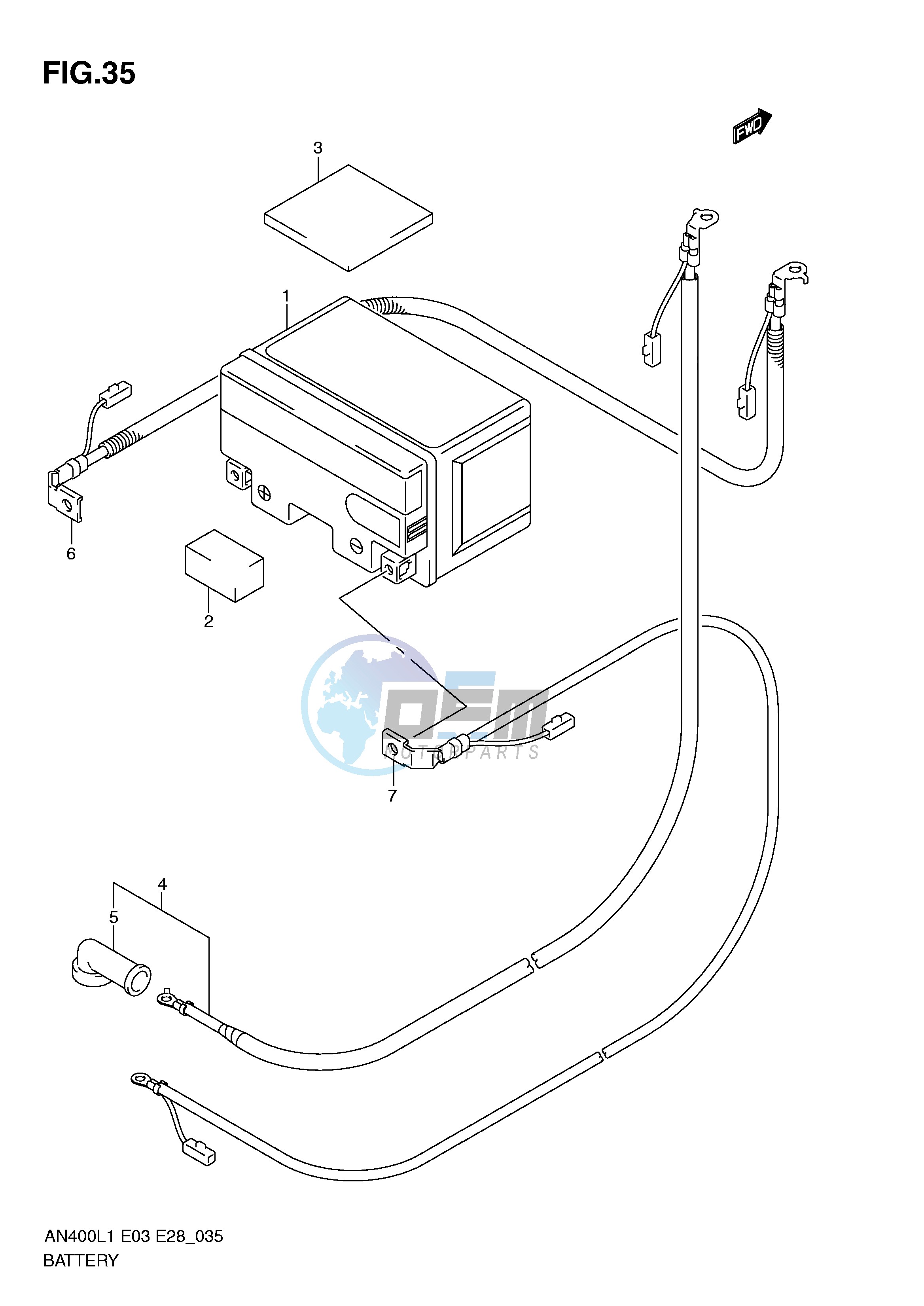 BATTERY (AN400ZAL1 E28)