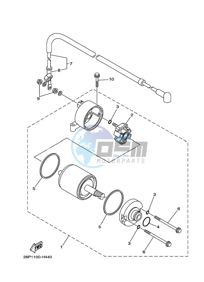 STARTING MOTOR