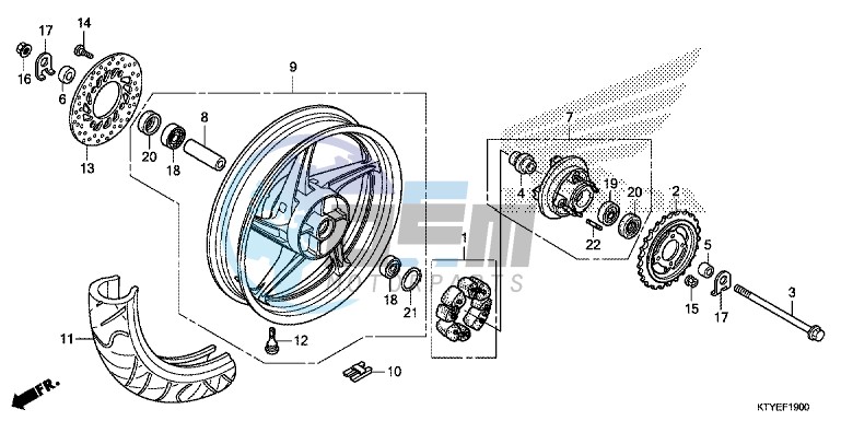 REAR WHEEL