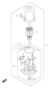 DF 40A drawing PTT Motor