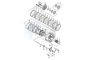 X-TRA RAPTOR 1000 drawing CLUTCH