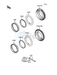 KE 100 B [KE100] (B11-B15) [KE100] drawing WHEELS_TIRES