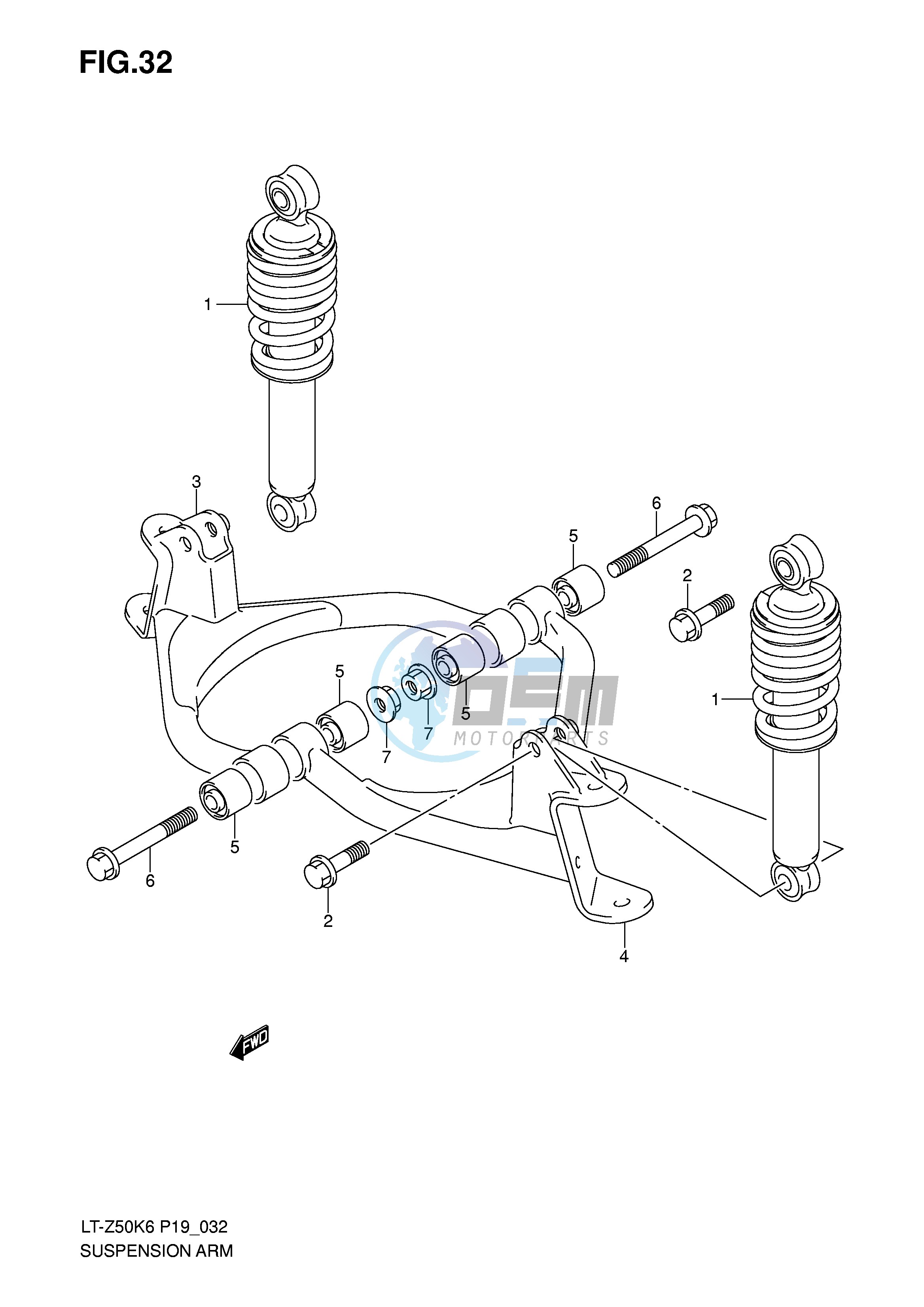 SUSPENSION ARM