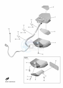 WR450F (BDB4) drawing TAILLIGHT