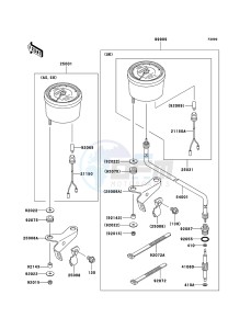 KLF250 KLF250A7F EU GB drawing Optional Parts