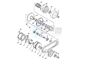 XC FLY ONE R 150 drawing CLUTCH