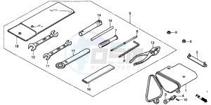 CM125C drawing TOOLS