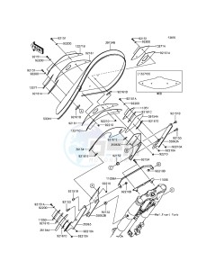 VULCAN 1700 NOMAD ABS VN1700DFF GB XX (EU ME A(FRICA) drawing Cowling