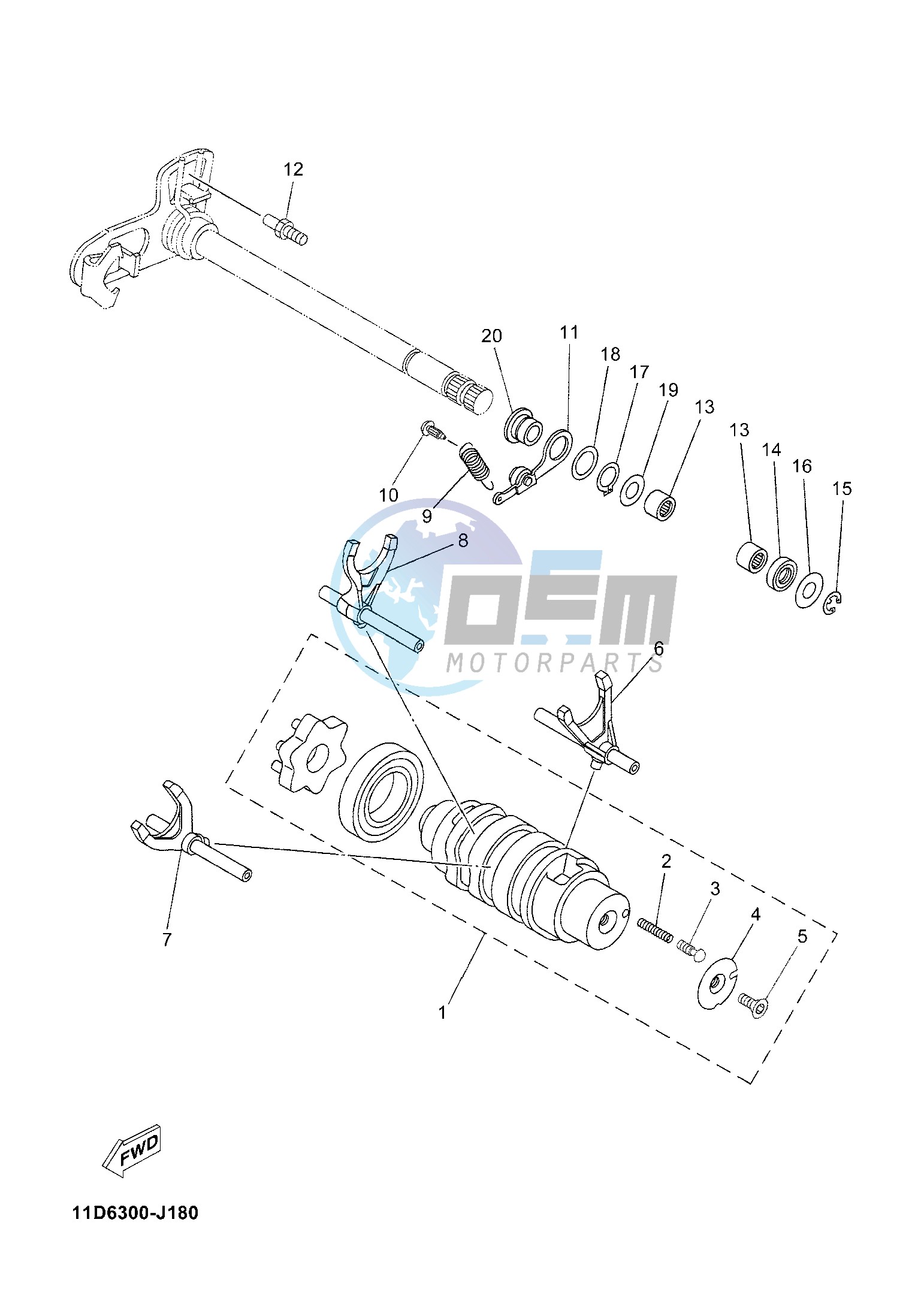 SHIFT CAM & FORK