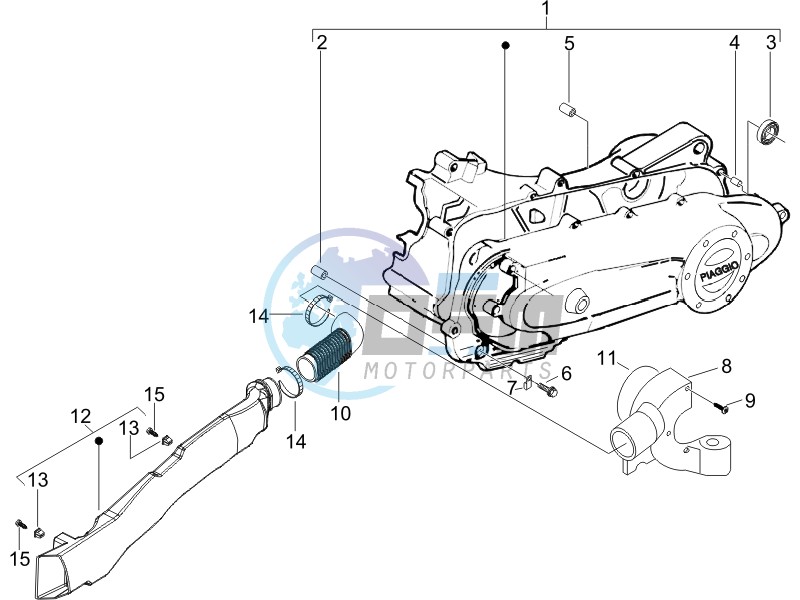 Crankcase cover - Crankcase cooling