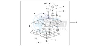 FJS400D9 Europe Direct - (ED) drawing CARRIER BRKT