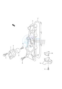 DF 25 drawing Exhaust Cover