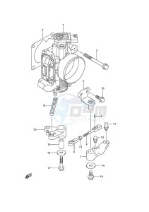 DF 140A drawing Throttle Body