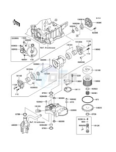 ZRX1200R ZR1200-A5H FR GB XX (EU ME A(FRICA) drawing Oil Pump