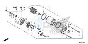 NC750SAF NC750S 4ED - (4ED) drawing STARTING MOTOR